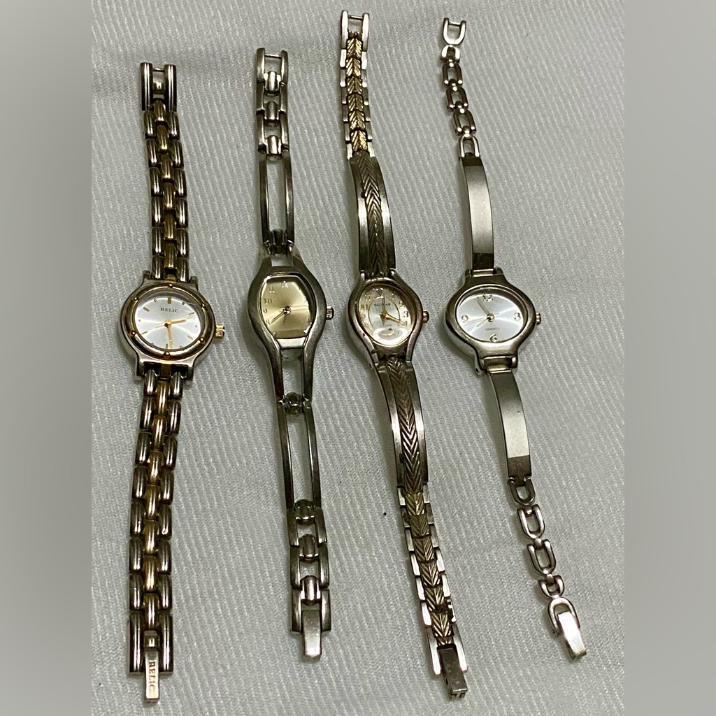 $35 Final Price Relic Silver And Gold Classic Watches Collection